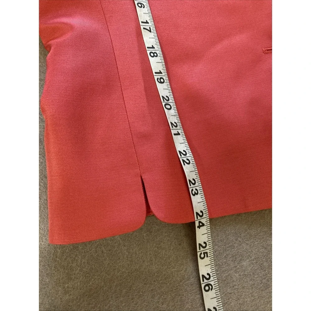 Dana Buchman Silk‎ Wool Skirt suit wmens Sz 12 New Pink Career mother Bride $476